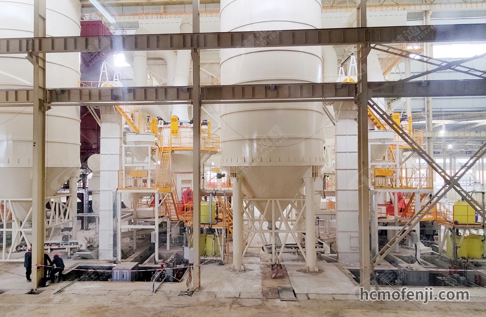 桂林鴻程實力助陣賀州礦投智科150萬噸高端碳酸鈣項目圓滿投產！
